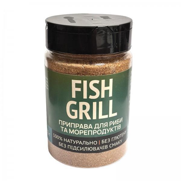 Приправа для риби та морепродуктів Гарячий Папуга Fish Grill (200 г), фото 1