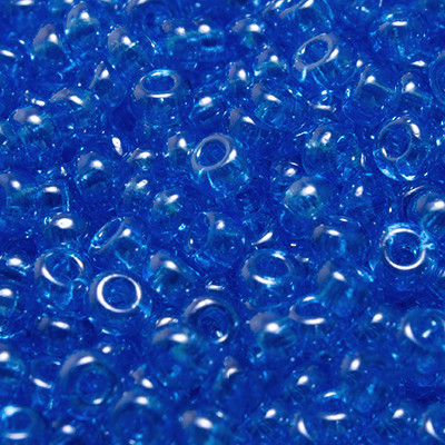 Бісер 66150 Чеський Preciosa 10/0, Прозорий блискучий TS, Синій, Круглий, 50 г, фото 1