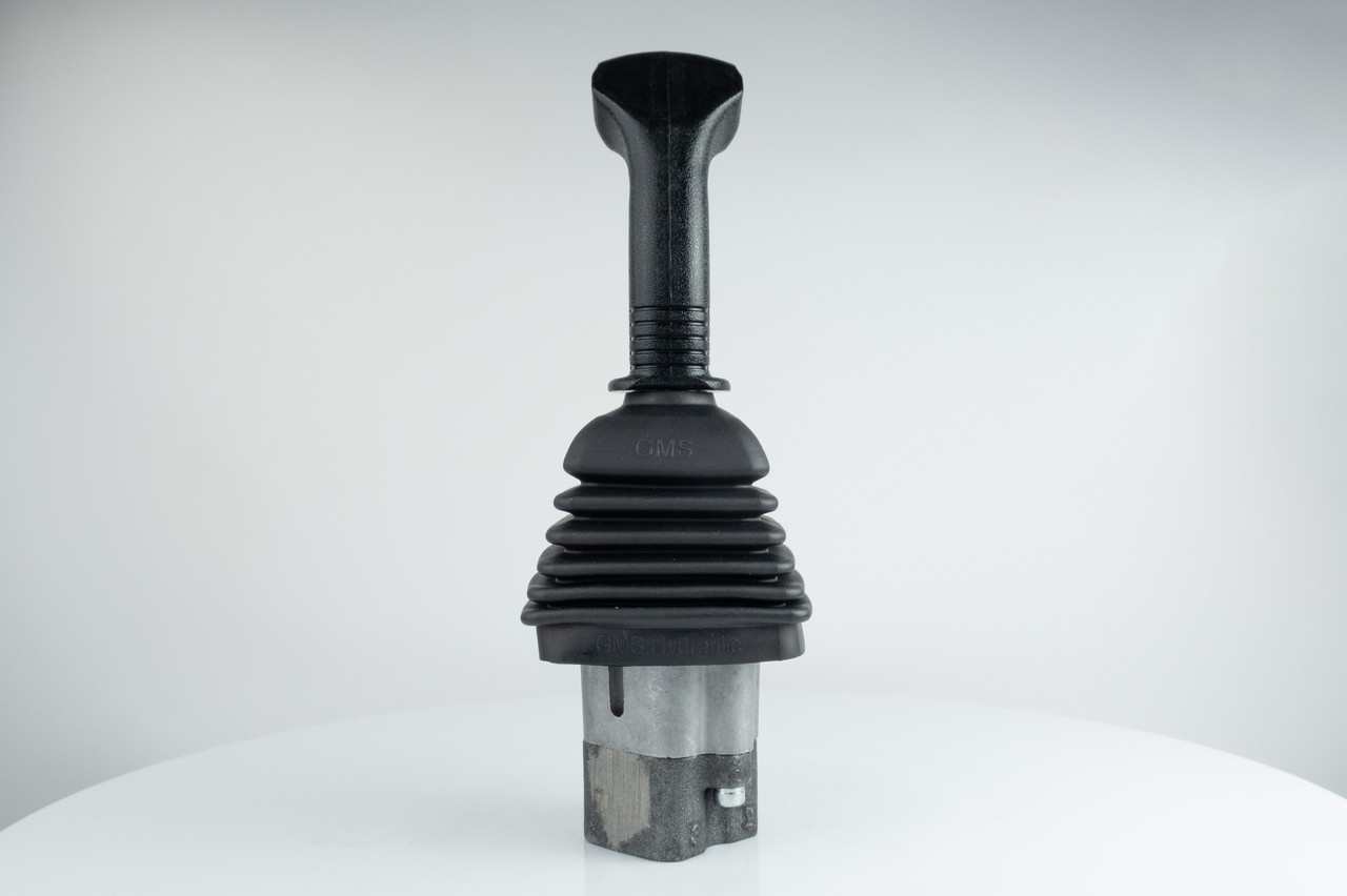 Джойстик JSSC400/01-B/01H000 двоосьовий на гідророзподільник, механічна рукоятка, GMS Hydraulic