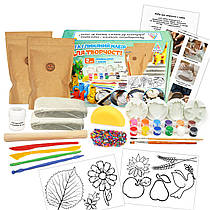 МЕГА глиняний набір для творчості 2 кг