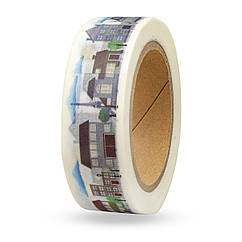 Декоративний Скотч Різнокольоровий, 15мм, 10м/котушка