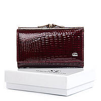 Жіночий шкіряний гаманець FEW214 wine red.Купити шкіряний гаманець гуртом і в роздріб в Україні.