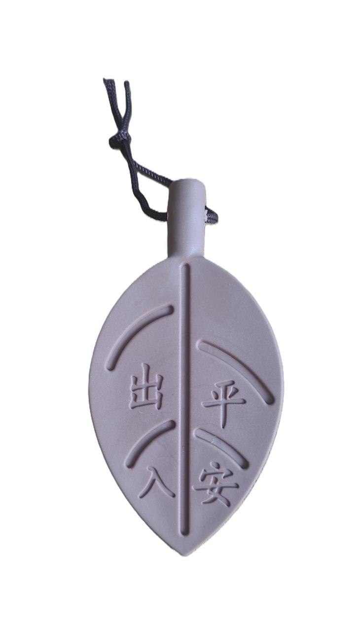 Підлоговий фіксатор для дверей "Листочок" Коричневий (00310/8), фото 1