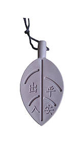 Підлоговий фіксатор для дверей "Листочок" Коричневий (00310/8)