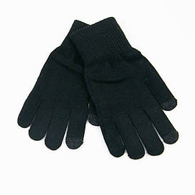 В'язані чоловічі рукавички із сенсорними пальцями (арт. 25-7-48А)