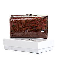 Жіночий шкіряний гаманець FEW214 brown.Купити шкіряний гаманець гуртом і в роздріб в Україні.