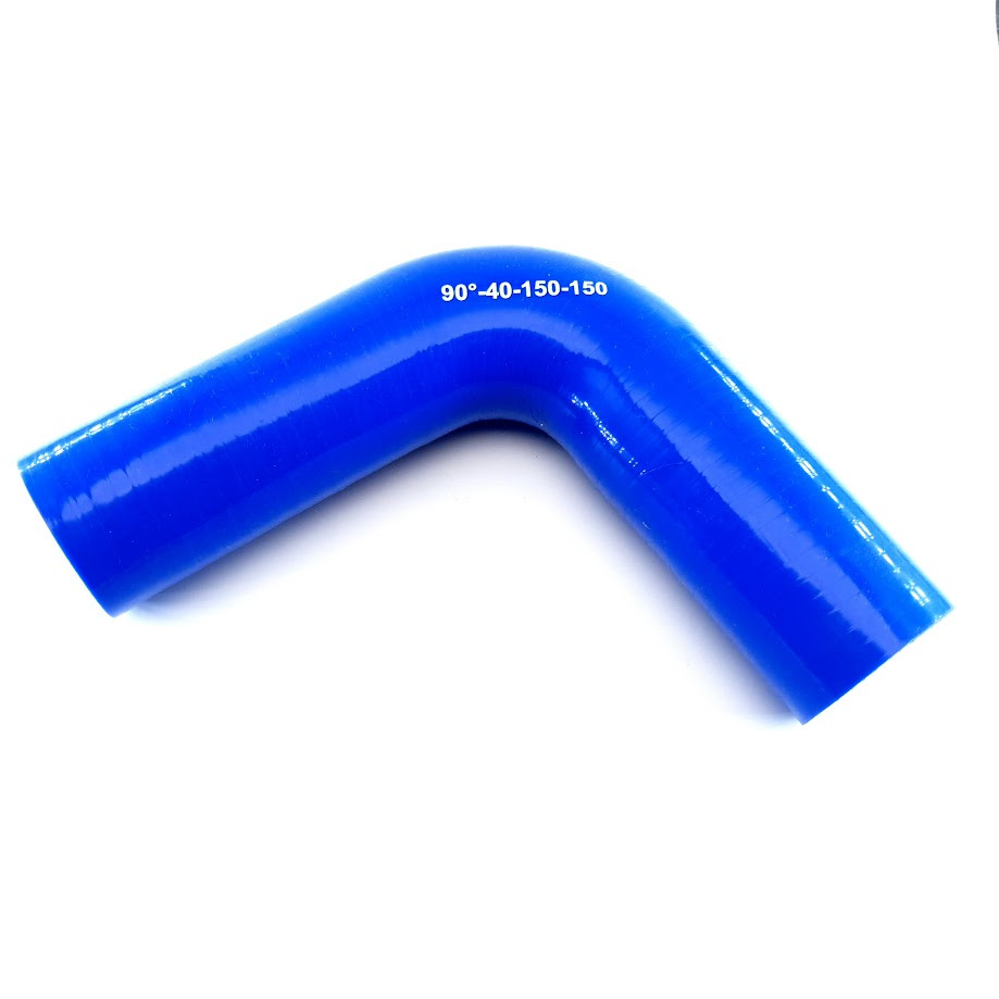 Патрубок кут 90* ф40 плечі по 150мм П40-90-150