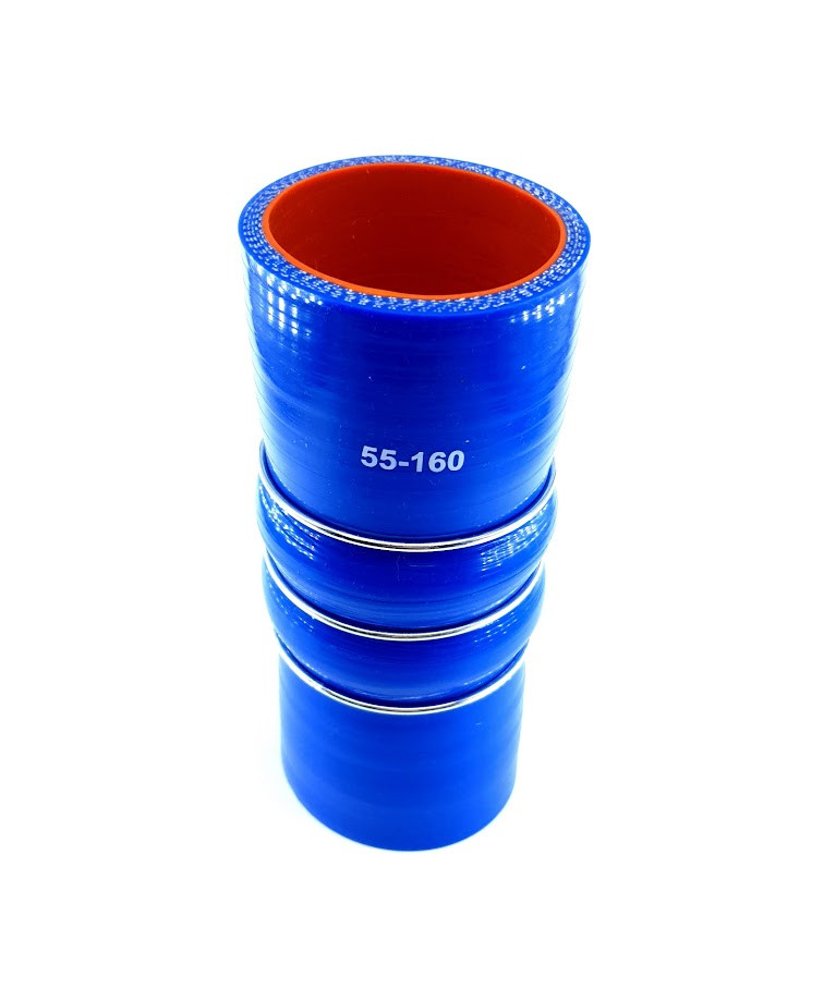 Патрубок демпфер з кільцями L160 ф55 ПДК-55-160