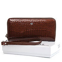 Жіночий шкіряний гаманець FEW38  brown.Купити шкіряний гаманець гуртом і в роздріб в Україні.