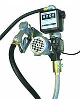 Насос ASTA для перекачування дизельного палива та олій + Пістолет, лічильник та шланги