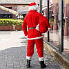 Повний костюм Санта-Клауса для чоловіків і жінок. Костюм Санти, фото 2
