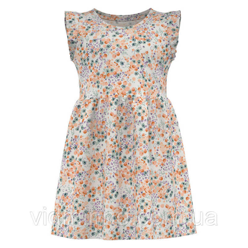 Сукня сарафан Lupilu на дівчинку р.98-104, 2-4 роки, квіти, фото 1
