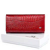 Жіночий шкіряний гаманець FEW501 red.Купити шкіряний гаманець гуртом і в роздріб в Україні.