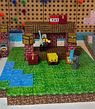 Конструктор магнітний Minecraft Magnetic Cube "Водоспад у джунглях" 300 кубиків, фото 8