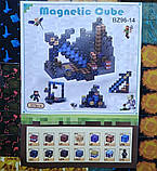 Конструктор магнітний Minecraft Magnetic Cube "Гігантський меч" 320 кубиків, фото 4