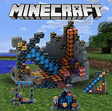 Конструктор магнітний Minecraft Magnetic Cube "Гігантський меч" 320 кубиків, фото 6