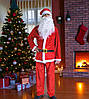 Повний костюм Санта-Клауса для чоловіків і жінок. Костюм Санти, фото 3