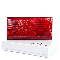 Жіночий шкіряний гаманець FEW501-2 red.Купити шкіряний гаманець гуртом і в роздріб в Україні.