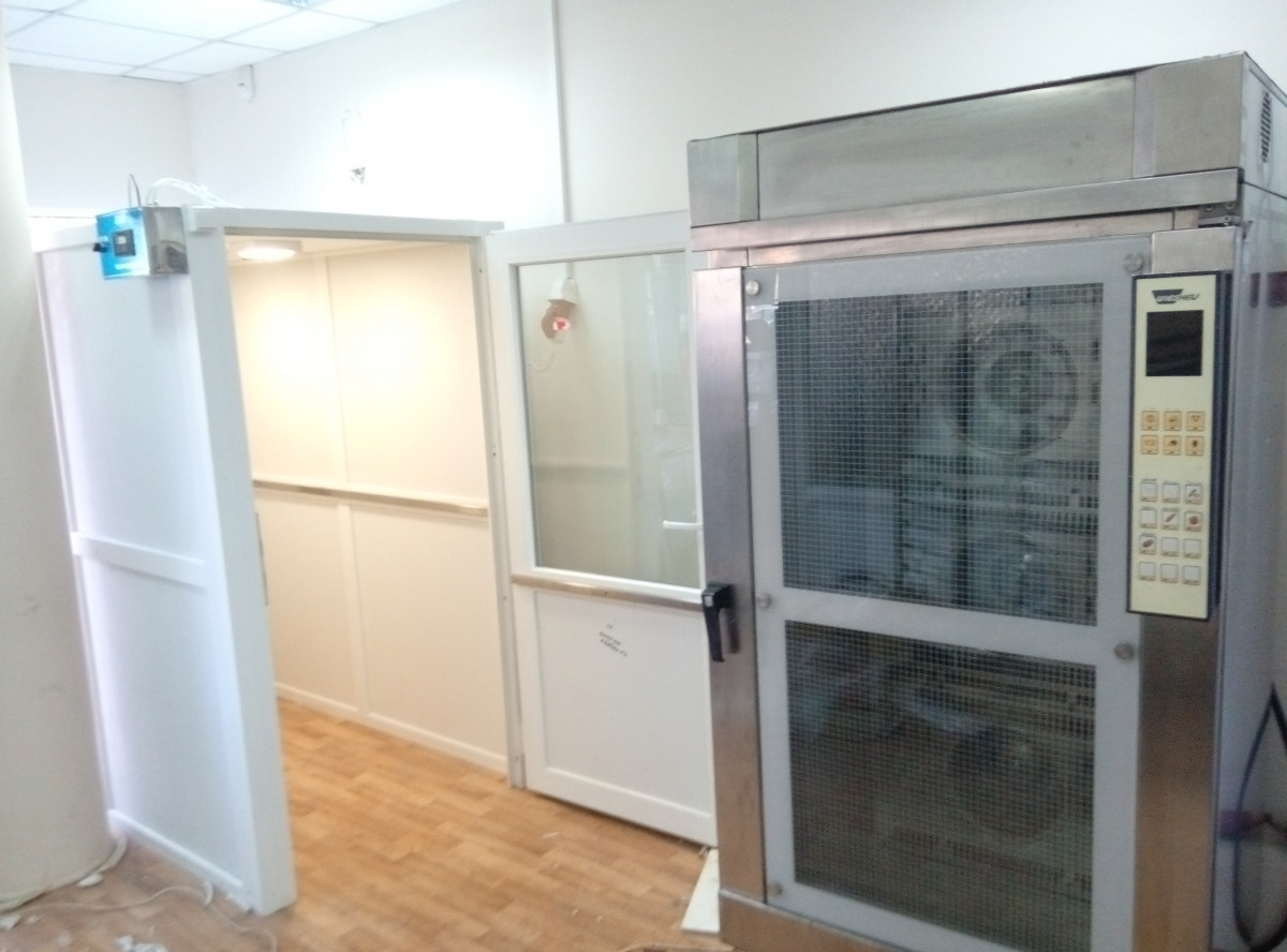 Розстібна камера розстібка на 3 візка для печі Wiesheu B15