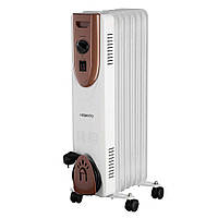 Масляний радіатор Ardesto OFH-07X1, 7 секцій, 1500 Вт, до 15 м2, мех.управління