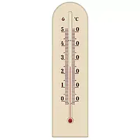 Дерев’яний термометр кімнатний 198х48 мм (0°C до +50°C) - екологія і затишок для вашого дому