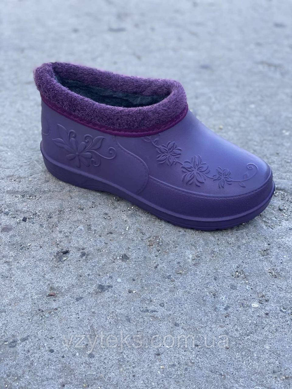 Галоші жіночі утеплені оптом, фото 1