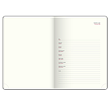 Щоденник датований BUROMAX 2026, ф.A5 BRAVO, синій, штуч. шкіра/поролон, фото 9