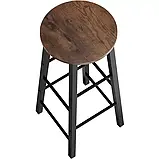 Міцний набір з 2 барних стільців Keynes, фото 5