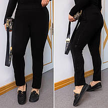 Шикарні жіночі штани, ткань "Трикотаж" 50, 52, 54, 56, 58, 60 розмір 50, фото 2