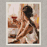 Картина за номерами Люди. Загадкова дівчина 40*50 см Ідейка KHO 4843, фото 2