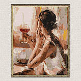 Картина за номерами Люди. Загадкова дівчина 40*50 см Ідейка KHO 4843, фото 5