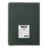 Щоденник датований BUROMAX 2026 ф.А5 VIENNA, зелений, штуч. шкіра, фото 2