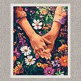 Картина за номерами Жест підтримки 30*40 см Ідейка KHO 8618, фото 2