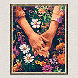 Картина за номерами Жест підтримки 30*40 см Ідейка KHO 8618, фото 5