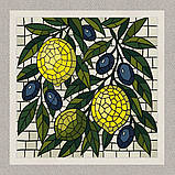 Картина за номерами Лимони та вітраж 30*30 см Ідейка KHO 5738, фото 2