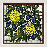 Картина за номерами Лимони та вітраж 30*30 см Ідейка KHO 5738, фото 3