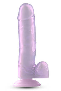 Фалоімітатор на присосці NS Novelties Fantasia Ballsy фіолетовий, 18.2 см