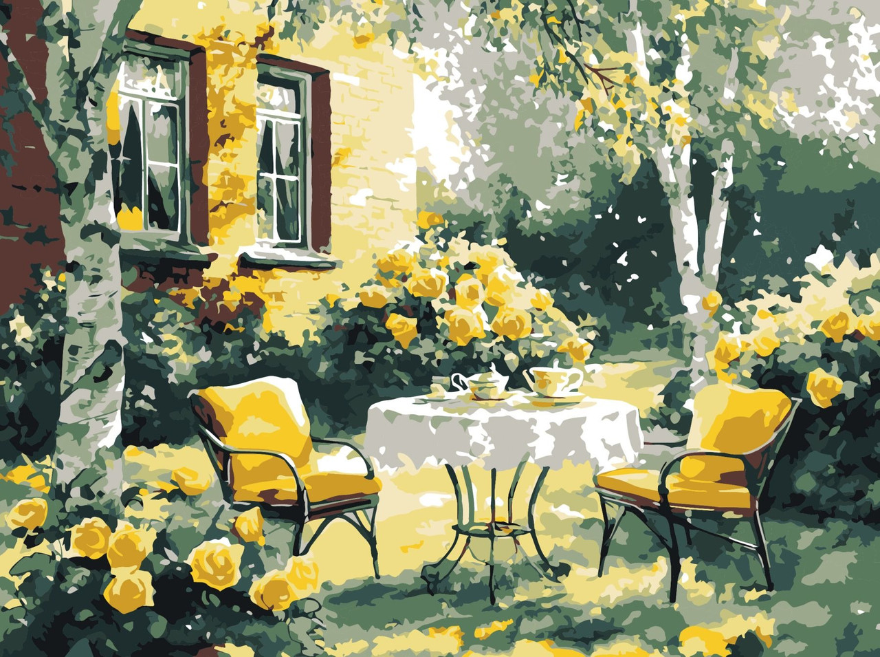 Картина за номерами Пейзаж. Домашній затишок 30*40 см Ідейка KHO 6374, фото 1