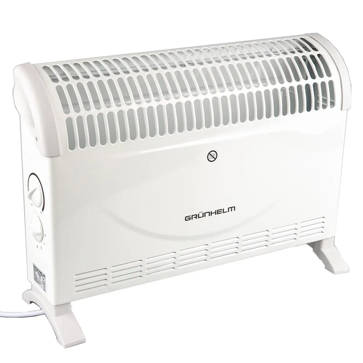 Обігрівач конвекторний електричний Grunhelm GC-2000A 2000 Вт 220 В  конвектор побутовий електричний, фото 1