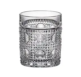 Набір низьких склянок для віскі Bohemia Diamond Eyes 6 шт/320 мл 20298/06800/320