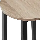 Набір з 2 барних стільців Keynes зі світлого дерева, дуб Сонома, фото 6