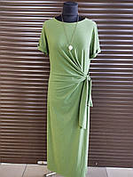 Плаття трикотажне із зав'язкою