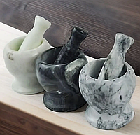 Ступка с пестиком EDENBERG 10.5x10.5 см из камня для специй и трав