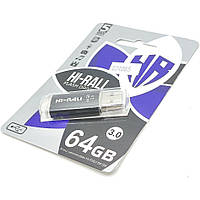 USB флеш-накопичувач 3.0 Hi-Rali Rocket 64gb (Чорний)