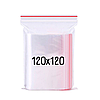Зіп пакети 120x120 мм 100 шт пакети з замком Zip-Lock, фото 4