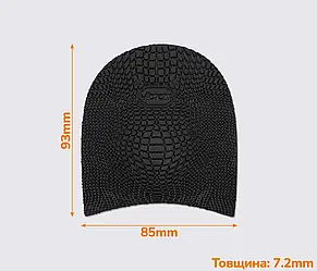 Набійка Vibram 5340 TACCO EXPLOSION, чорна 020