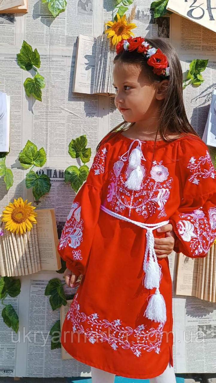 Вишите плаття для дівчинки "Чарівне"