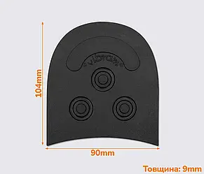 TACCO ETON (2055), р. 45-46, кол. чорний (АА), набійка Vibram