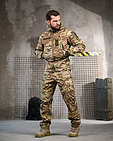Демісезонний тактичний військовий костюм Soft Shell мультикам/армійська форма