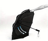 Вітростійка парасоля з подвійними ребрами з світловідбиваючею стрічкою, фото 3